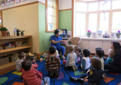 Dentist with Children